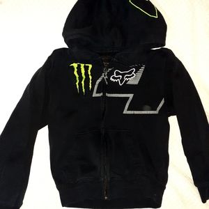 Monster Energy Zip Up Youth Size Small